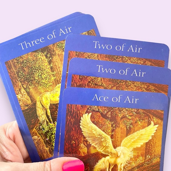 Angel Tarot 78 Card Deck Physical Guidebook Doreen Virtue & Radleigh Valentine - Picture 13 of 15